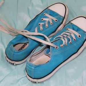 Robin's Egg Blue Converse All-Stars M5 W7